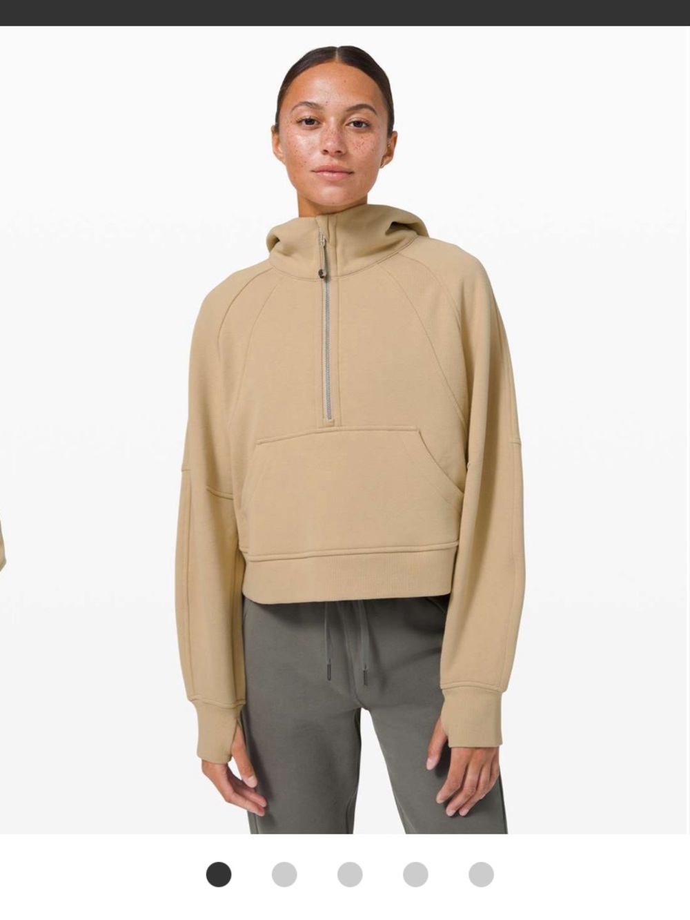 Lululemon Scuba Oversized 1/2 Hoodie